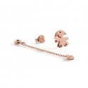 Le Bebe' - Orecchini I Classici - Oro Rosa - Cuore