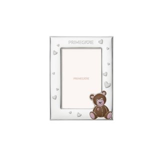 Le Bebe' - Cornice Toys - Orsetto Rosa - Cuori