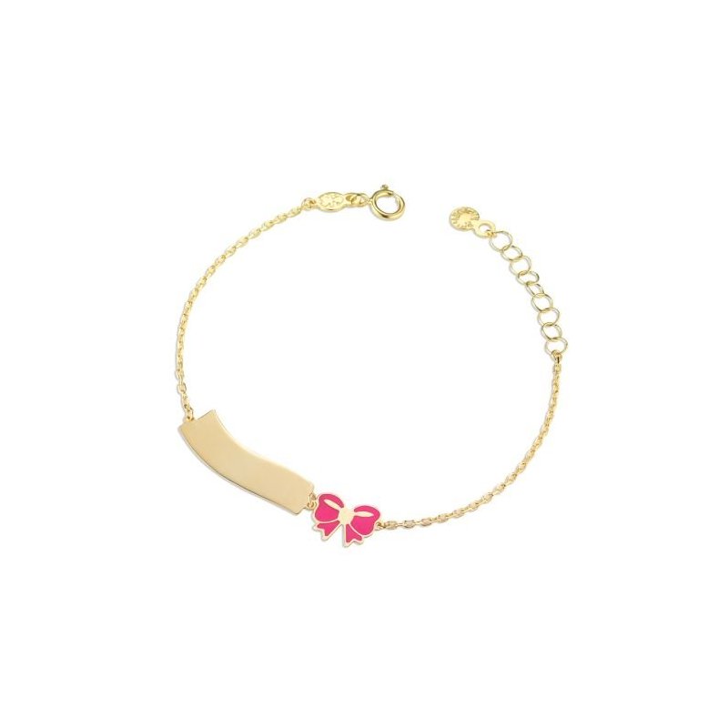 Le Bebe' - Bracciale Toys - Fiocco - Oro Giallo