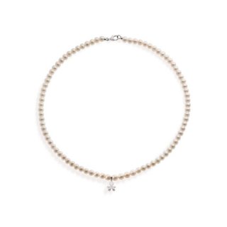Le Bebe' - Collana Le Perle - Oro Bianco - Diamante