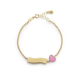 Le Bebe' - Bracciale Fortuna - Oro Giallo - Cuore