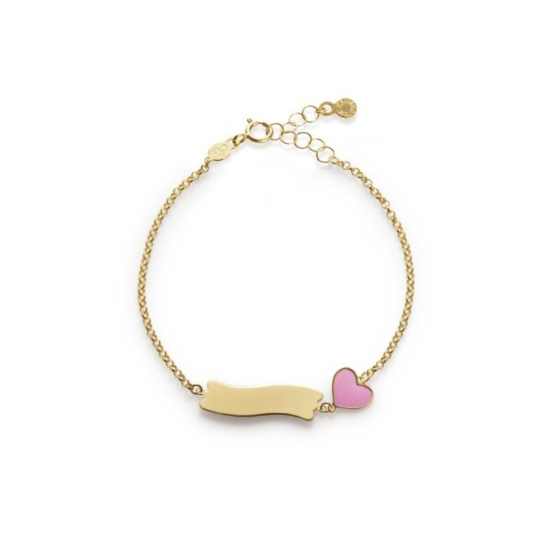 Le Bebe' - Bracciale Fortuna - Oro Giallo - Cuore