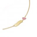 Le Bebe' - Bracciale Fortuna - Oro Giallo - Cuore