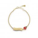 Le Bebe' - Bracciale Fortuna - Oro Giallo - Coccinella