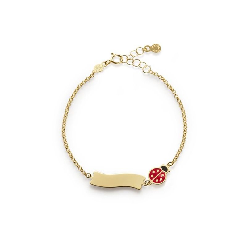 Le Bebe' - Bracciale Fortuna - Oro Giallo - Coccinella