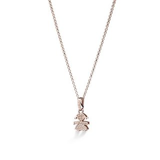 Le Bebe' - Ciondolo I Preziosi - Oro Rosa - Diamanti