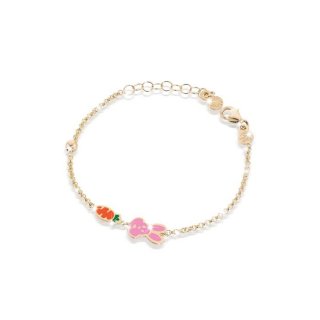 Le Bebe' - Bracciale Fortuna - Oro Giallo - Coniglietto
