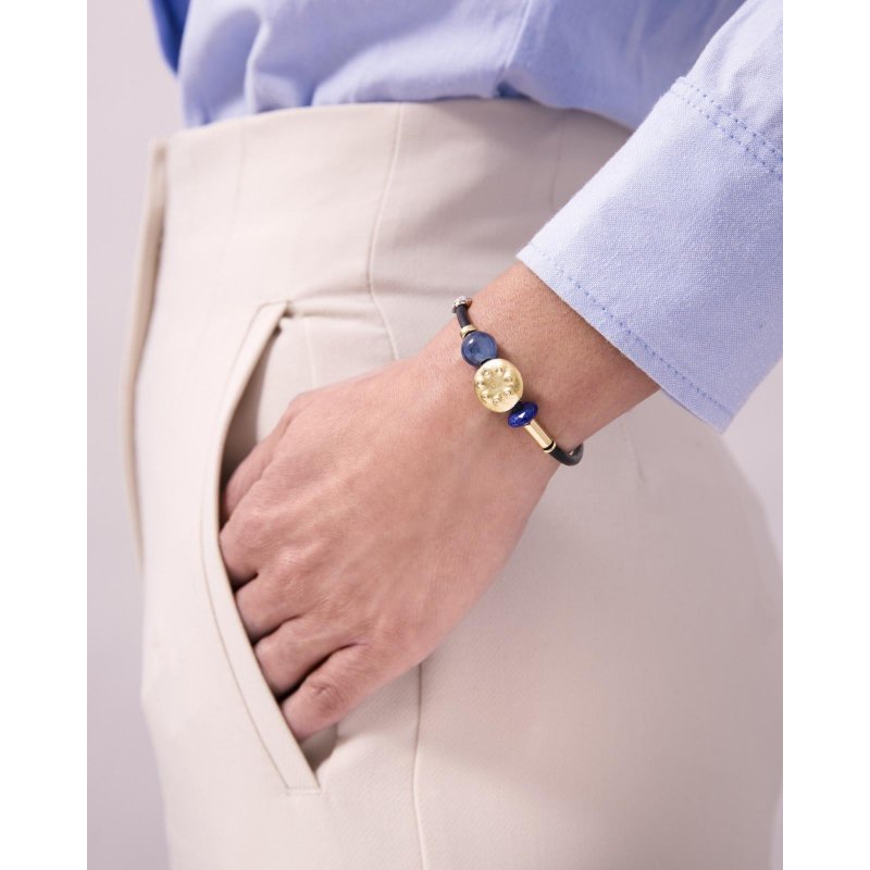 Misani - Bracciale B2141 - Cuoio E Argento