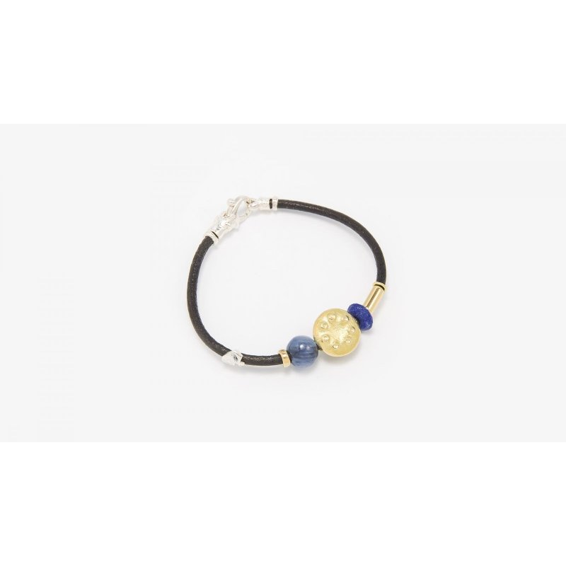 Misani - Bracciale B2141 - Cuoio E Argento
