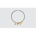 Misani - Collana C2119 - Oro E Quarzo Lemon
