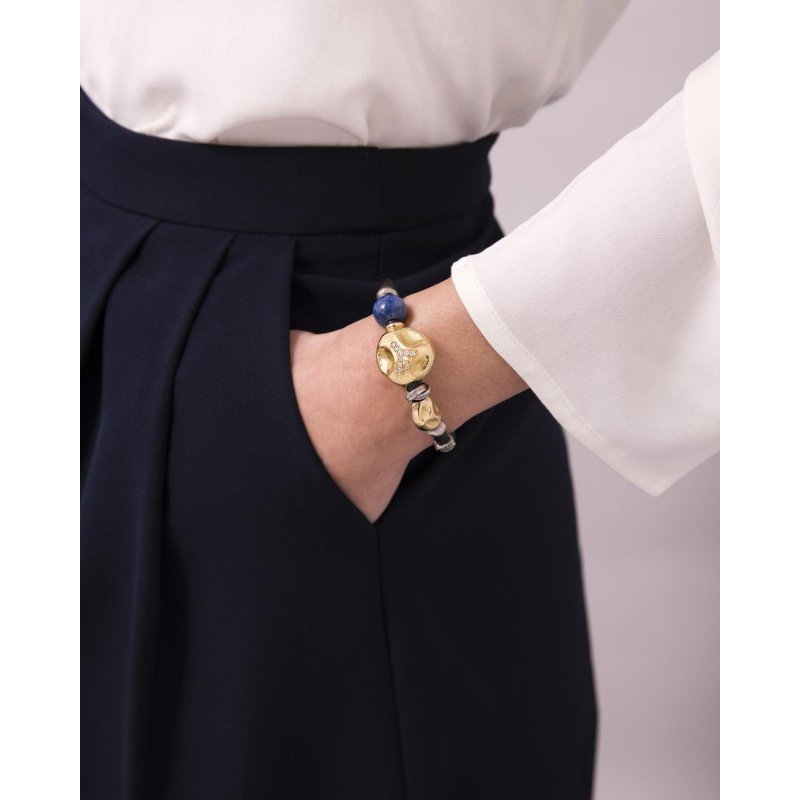 Misani - Bracciale B2105 - Cuoio E Argento