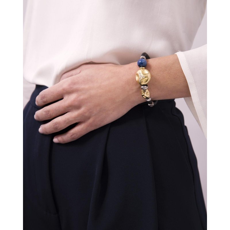 Misani - Bracciale B2105 - Cuoio E Argento