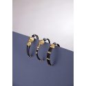 Misani - Bracciale B2105 - Cuoio E Argento