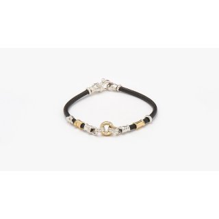 Misani - Bracciale B2186F - Cuoio E Oro