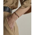 Misani - Bracciale B2186F - Cuoio E Oro
