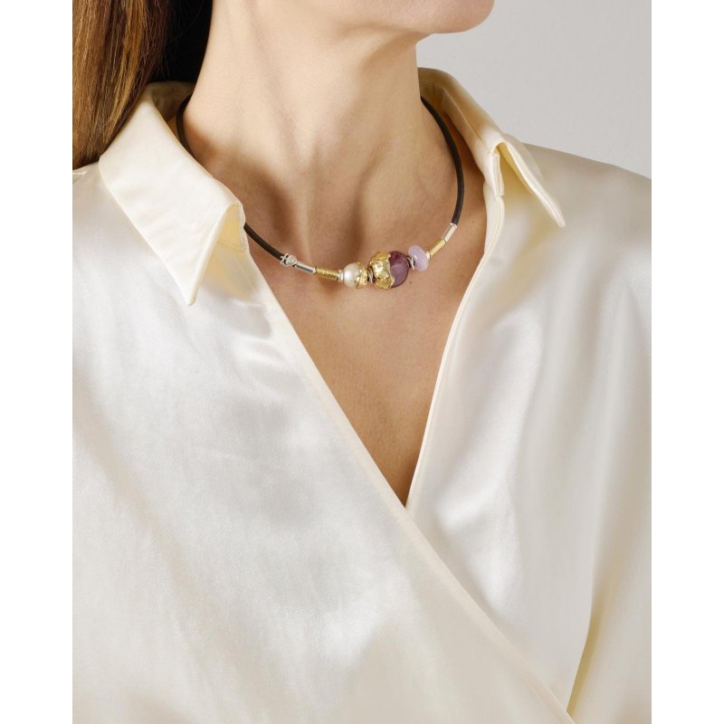 Misani - Collana C2161Ru - Oro 18Kt - Rubino