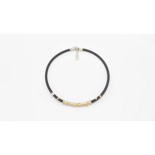 Misani - Collana C2153 - Cuoio - Oro 18Kt