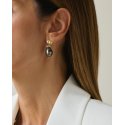 Misani - Orecchini Mo2085Bk - Oro 18Kt - Perle
