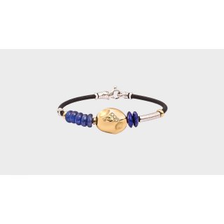 Misani - Bracciale B2104 - Cuoio E Argento