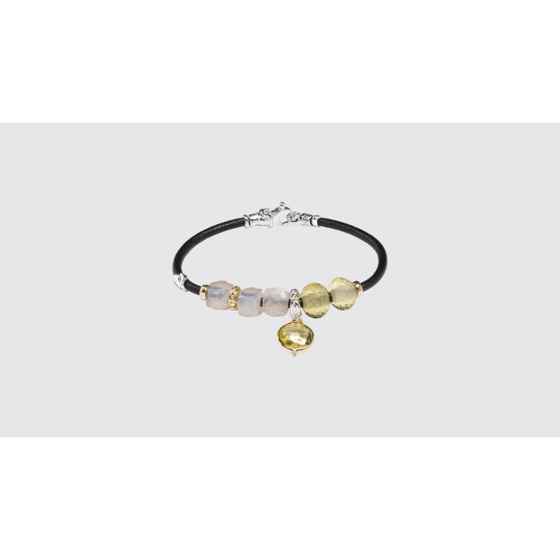 Misani - Bracciale B2129 - Cuoio - Oro