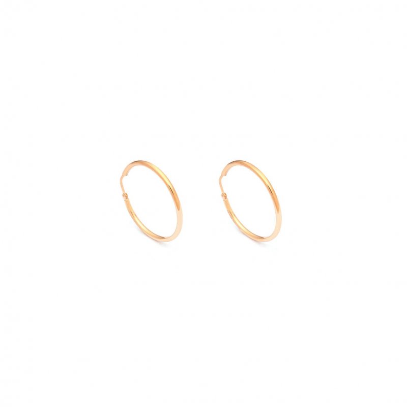 Giovanni Raspini - Orecchini Essential - Argento 925 - Oro 18 Kt