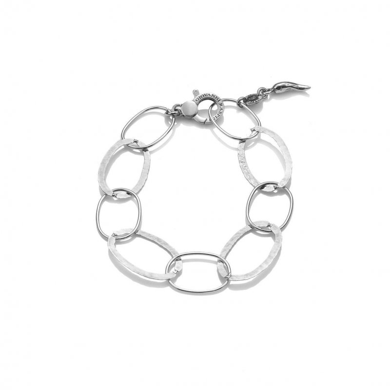 Giovanni Raspini - Bracciale Maglia Ovale - Argento