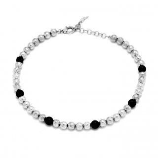 Giovanni Raspini - Collana Optical - Argento 925 - Onice