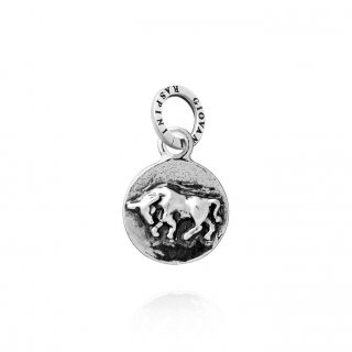 Giovanni Raspini - Charm Toro Zodiaco - Argento