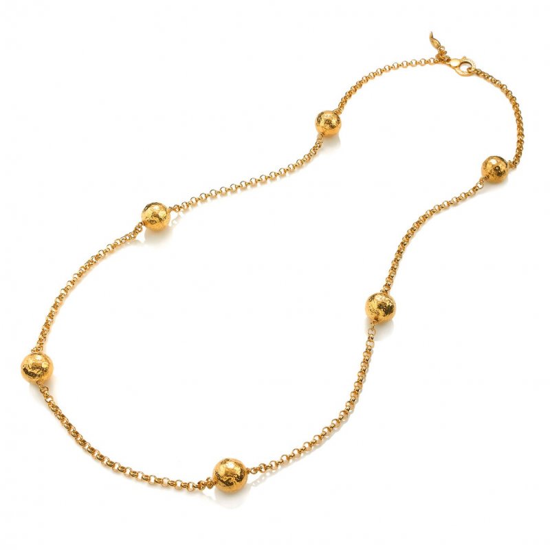 Giovanni Raspini - Collana Super Bowl - Argento 925 - Oro 18Kt