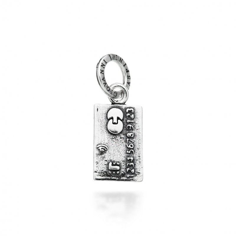 Giovanni Raspini - Charm Carta Di Credito - Argento