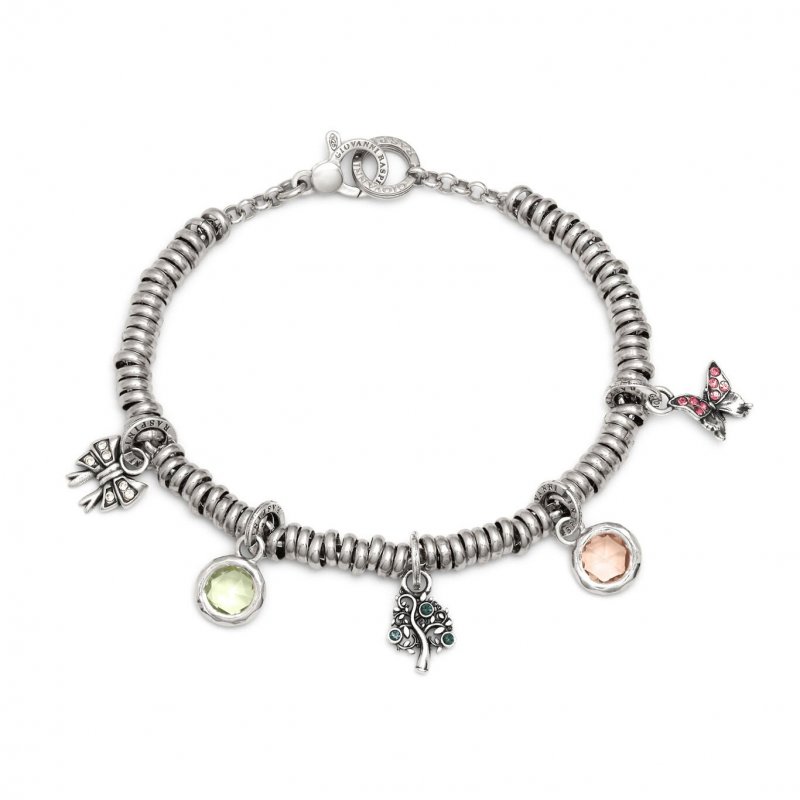 Giovanni Raspini - Bracciale Life Crystal - Argento