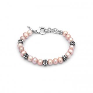 Giovanni Raspini - Bracciale Blossom - Argento - Perle