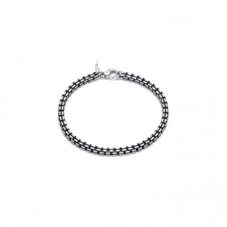 Giovanni Raspini - Bracciale Maglia Quadra - Argento