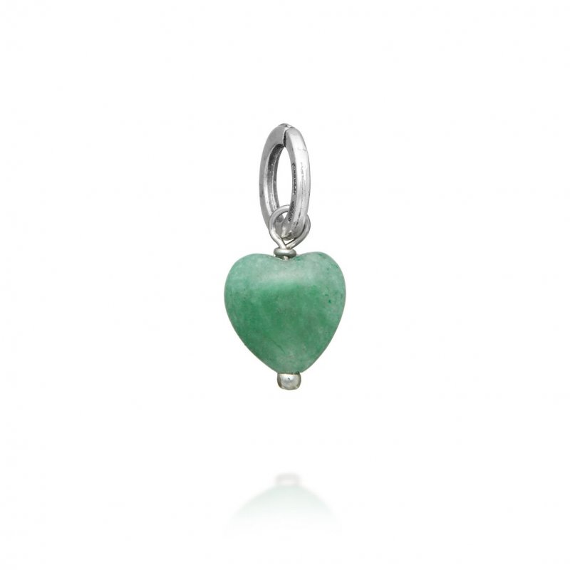 Giovanni Raspini - Charm Cuore - Avventurina Verde