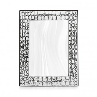 Giovanni Raspini - Cornice Coccodrillo Media - Argento 925 - Pannello In Legno