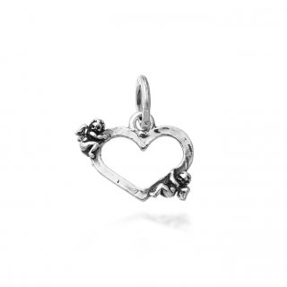 Giovanni Raspini - Charm Cuore Angeli - Argento