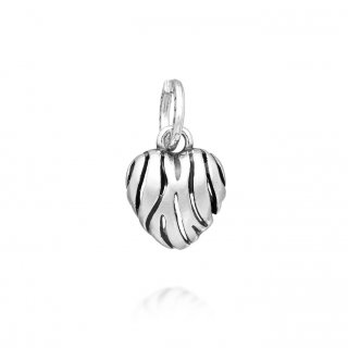 Giovanni Raspini - Charm Cuore Zebra - Argento