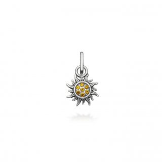 Giovanni Raspini - Mini Charm Sole - Argento - Giallo