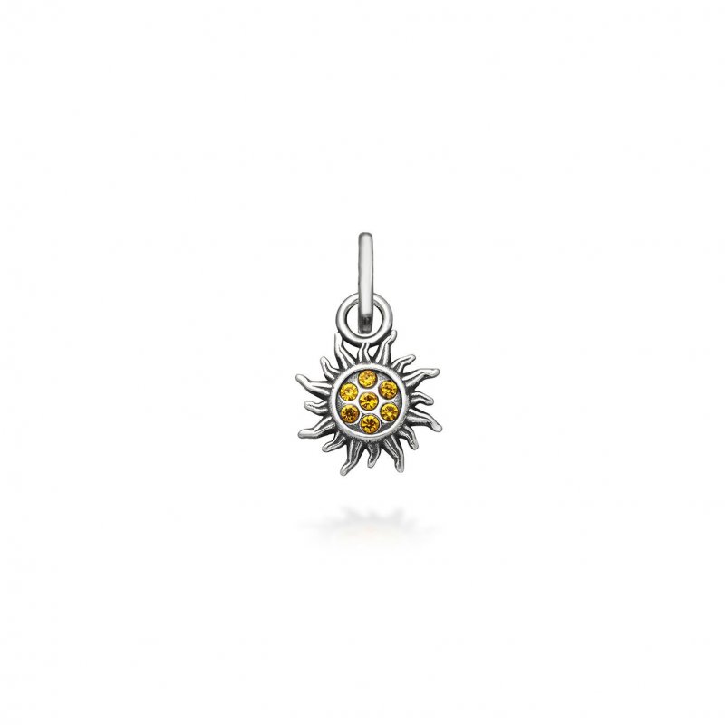 Giovanni Raspini - Mini Charm Sole - Argento - Giallo