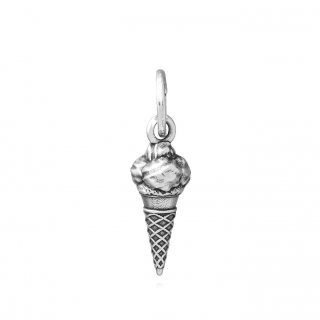 Giovanni Raspini - Charm Cono Gelato - Argento