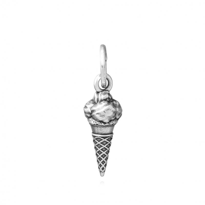 Giovanni Raspini - Charm Cono Gelato - Argento