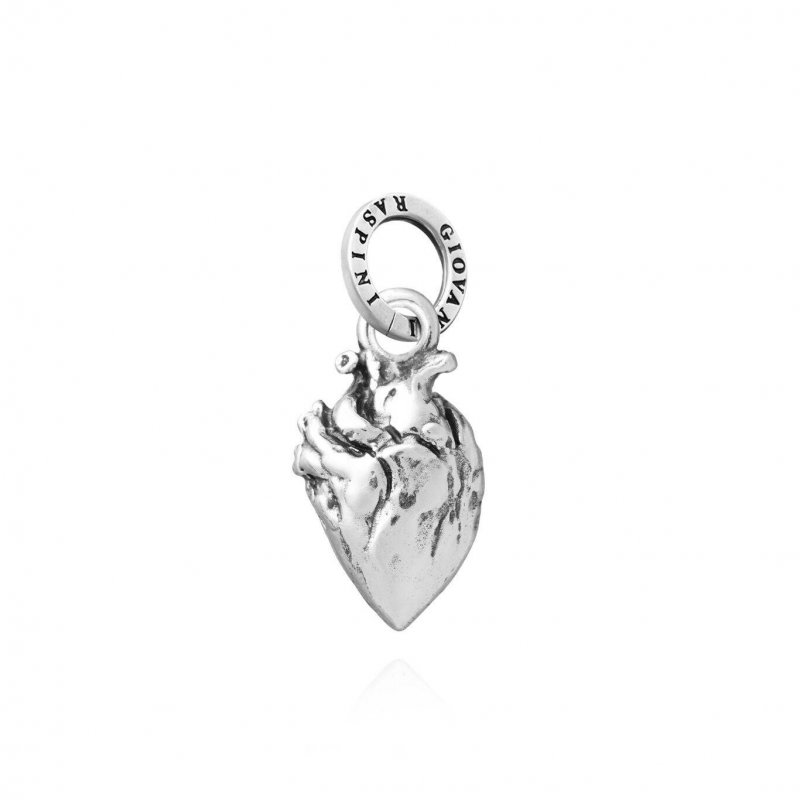 Giovanni Raspini - Charm Cuore Anatomico - Argento