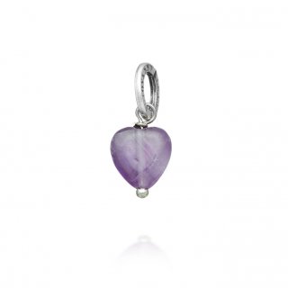 Giovanni Raspini - Charm Cuore - Ametista