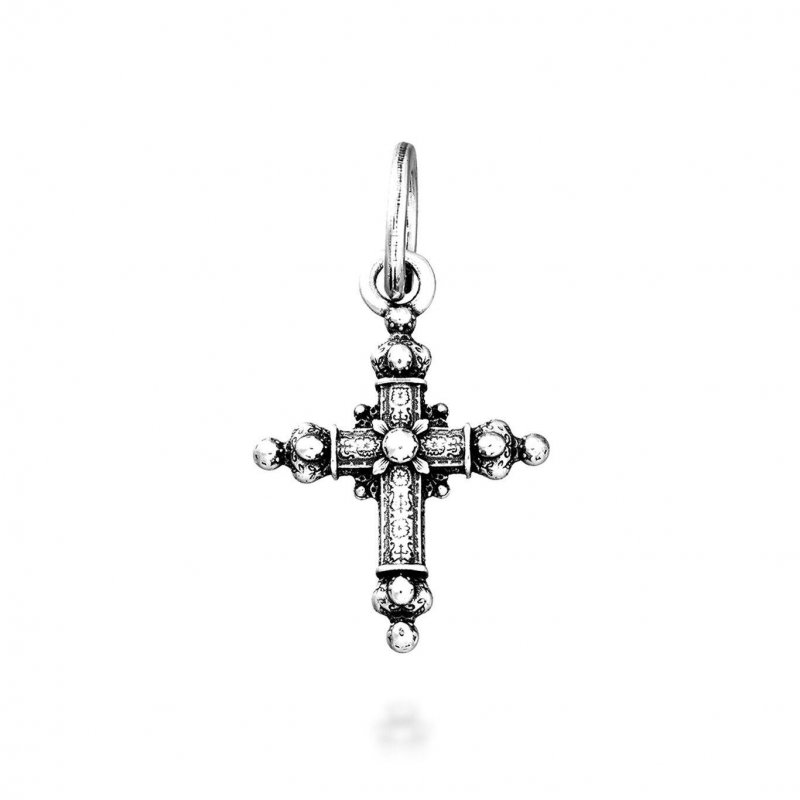 Giovanni Raspini - Charm Croce Barocca - Argento