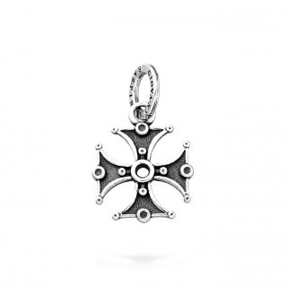 Giovanni Raspini - Charm Croce Quadra - Argento