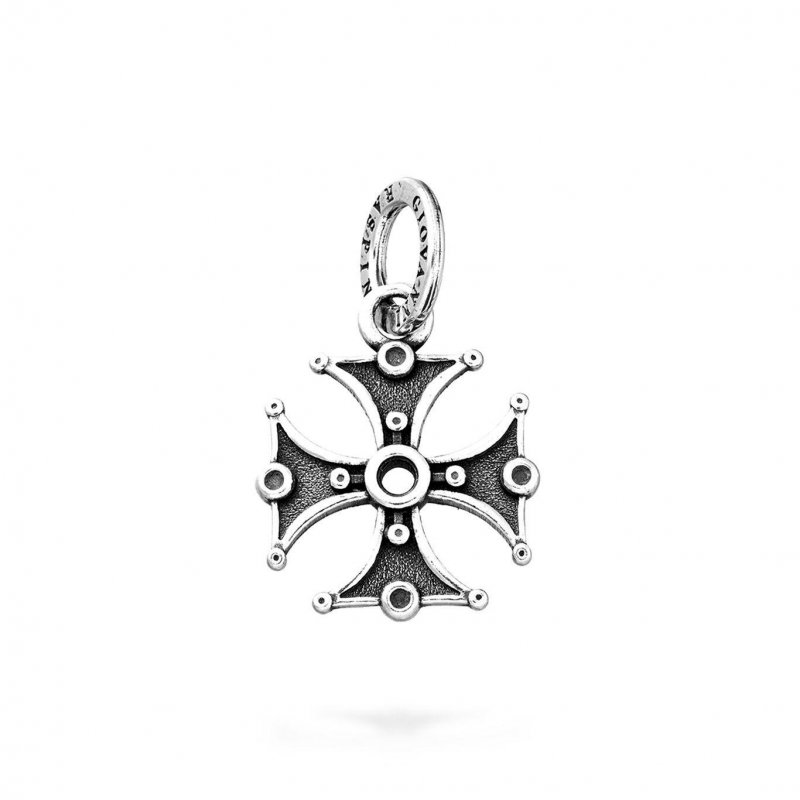 Giovanni Raspini - Charm Croce Quadra - Argento