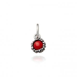 Giovanni Raspini - Charm Coral Perlage - Argento