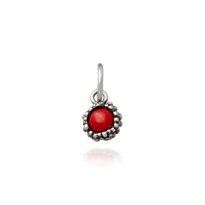 Giovanni Raspini - Charm Coral Perlage - Argento