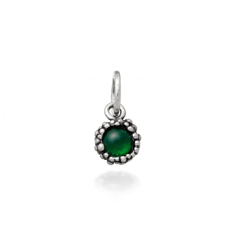 Giovanni Raspini - Charm Onice Verde - Argento