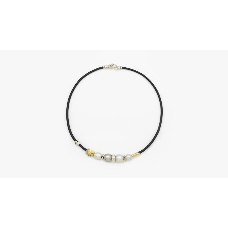 Misani - Collana C2148 - Oro E Perle